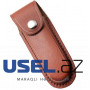 Multifunctional leather belt pouch